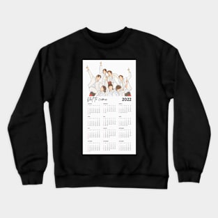 Calendar 2022 with BTS Crewneck Sweatshirt